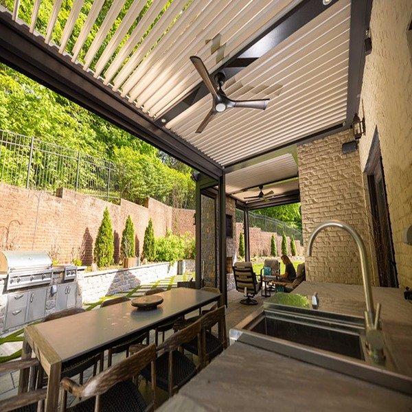 Smart Pergola in Ogden, Utah