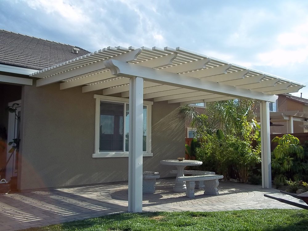 Duralum Lattice Patio Cover in Ogden, Utah
