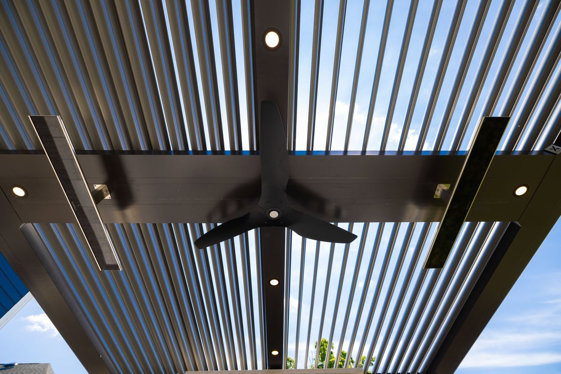 Installation of Smart Pergolas in Ogden, Utah