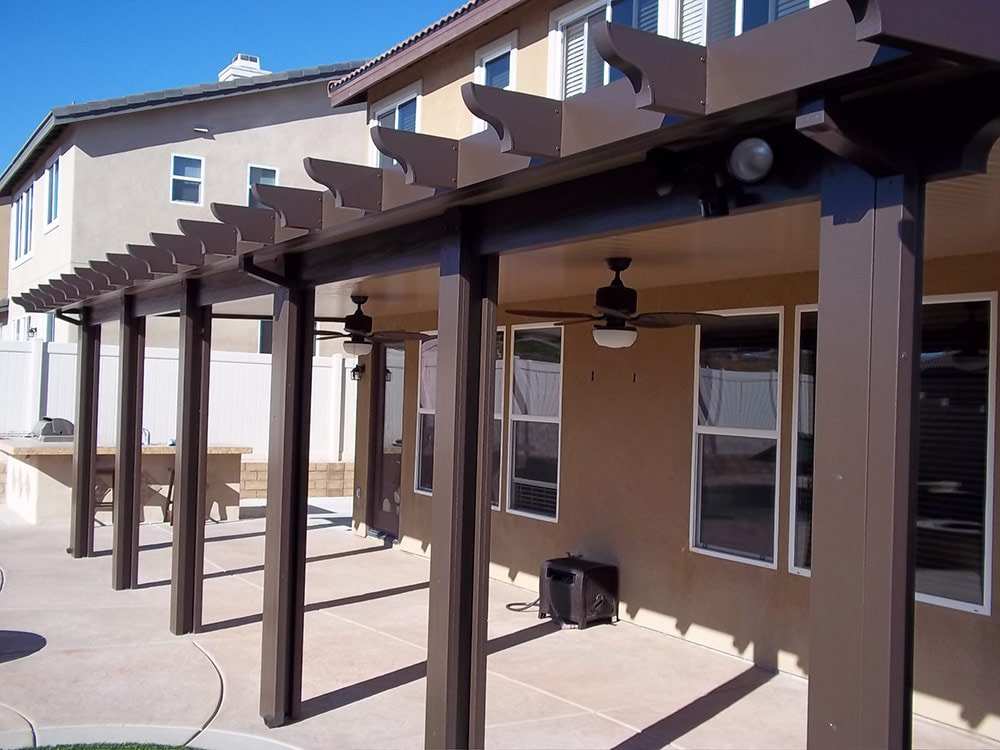 Latic Patio Cover in Ogden, Utah
