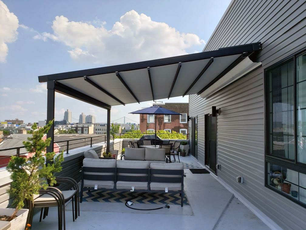 Retractable Awning Philly Penthouse in Ogden, Utah